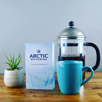 Remove coffee stains, wine stains, or tobacco stains on your teeth with our powerful teeth whitening system. Arctic Whitening revives your smile in under a week and is safe for sensitive teeth. Best teeth whitening or your money back!